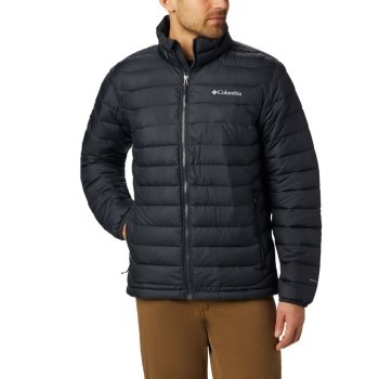 Columbia Jas Heren, Powder Lite Insulated Zwart, 82YIFOREB